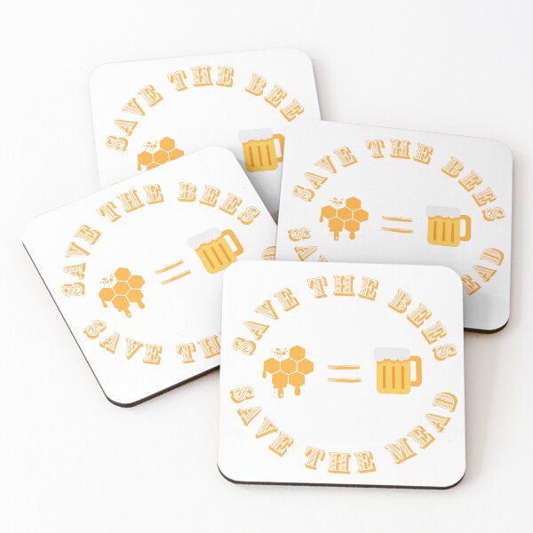 Item preview, Save the Bees Save the Mead designed and sold by theravenshumor.