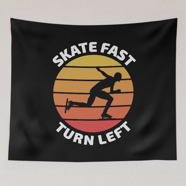 Item preview, Speed Skating Ice Skater Skate Race Vintage Retro designed and sold by CuteDesigns1.