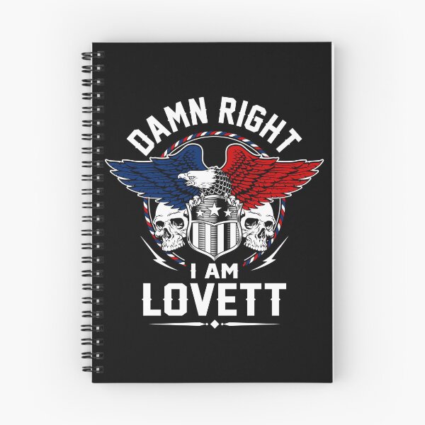 Item preview, Lovett Name T Shirt - Damn Right I Am Lovett Gift Item Tee designed and sold by sallyanney.