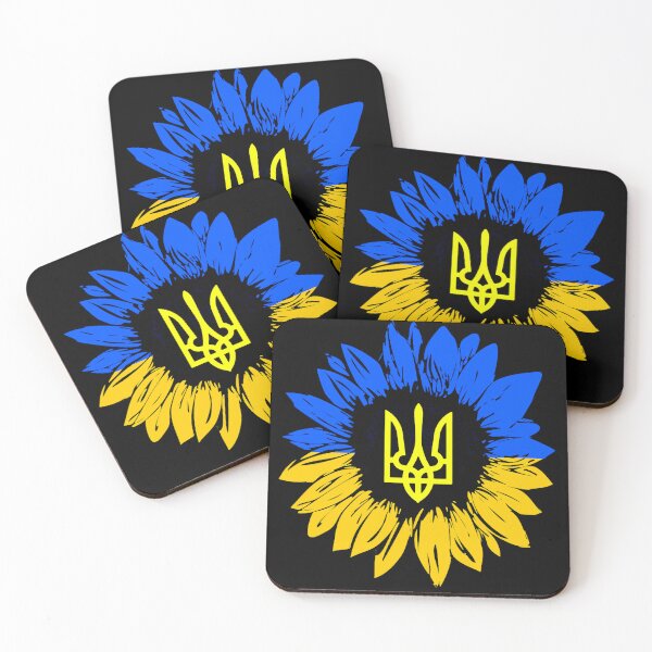 Item preview, Stand With Ukraine Support UKRAINE Ukrainian Coat of arms Sunflower  designed and sold by tgulko.