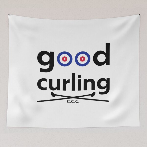 Item preview, Good Curling designed and sold by PiperDownTees.