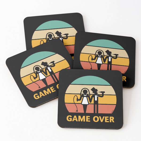 Item preview, Game Over (Bridal Pair / Whip / Beer / Sunset / 5C) designed and sold by Roderix.