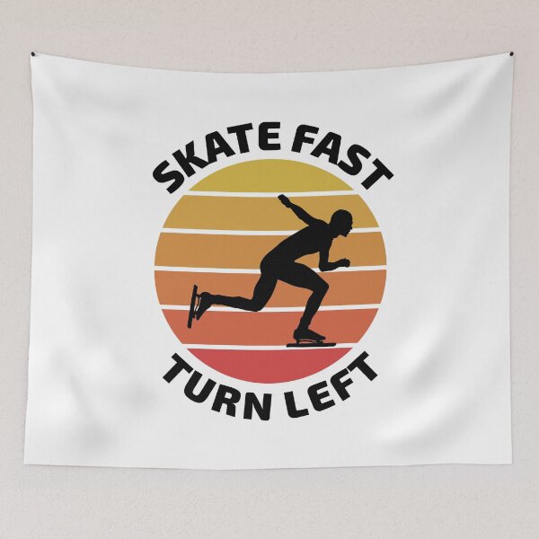 Item preview, Speed Skating Ice Skater Skate Race Vintage Retro designed and sold by CuteDesigns1.