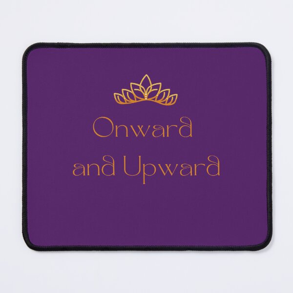 Item preview, Gold on Purple Onward and upward - Catherine the Great Hulu designed and sold by YogaZesty.
