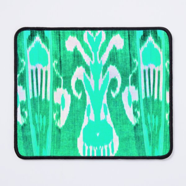 Item preview, Copy of Uzbek ikat tulip flower pattern designed and sold by LeFabriqueOuz.
