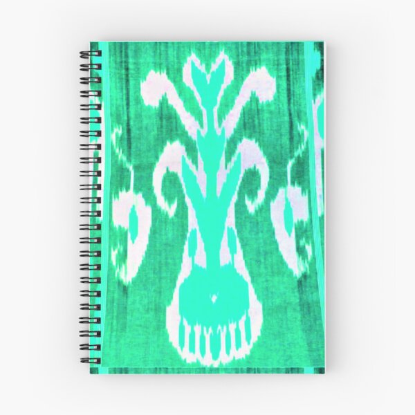 Item preview, Copy of Uzbek ikat tulip flower pattern designed and sold by LeFabriqueOuz.