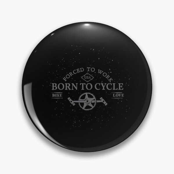Item preview, Forced To Work, Born To Cycle Classic T-Shirt designed and sold by mercedesfr47.