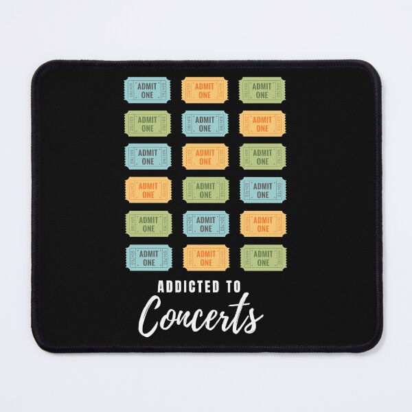 Item preview, Addicted to Concerts designed and sold by PinHookPrincess.