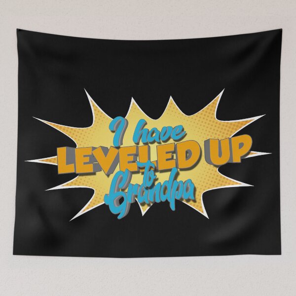 Item preview,  I Have Leveled Up To Grandpa Comic Style designed and sold by roleshop.