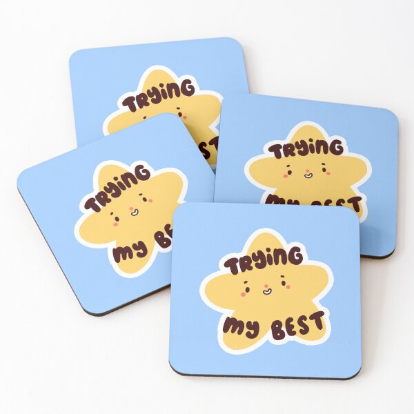 Item preview, Trying My Best! designed and sold by sleepiest.