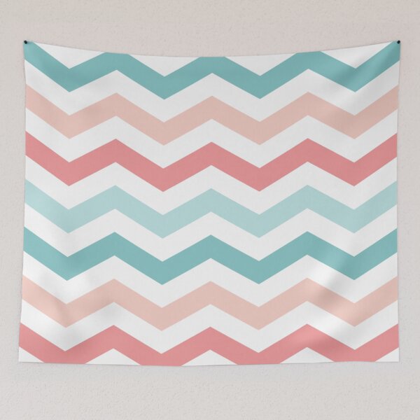Item preview, Patrón de zig-zag pastel designed and sold by lerta.