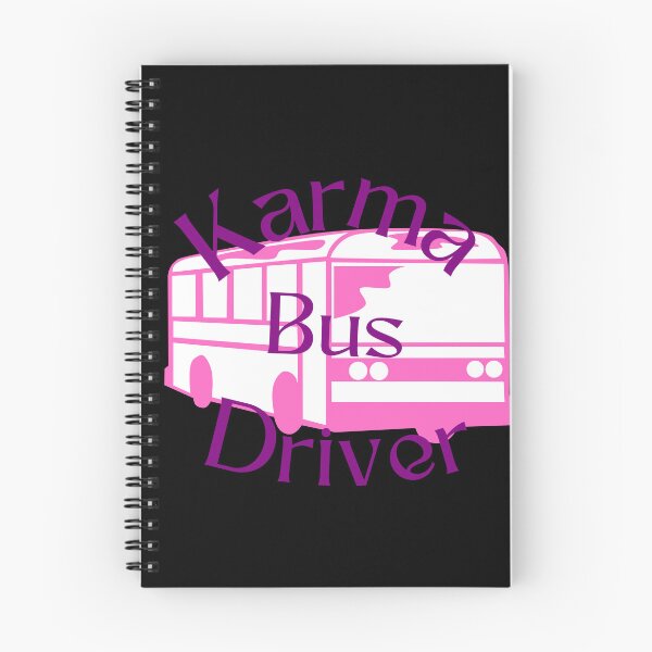 Item preview, Karma Bus Driver raspberry and violet designed and sold by MGuyerArt.