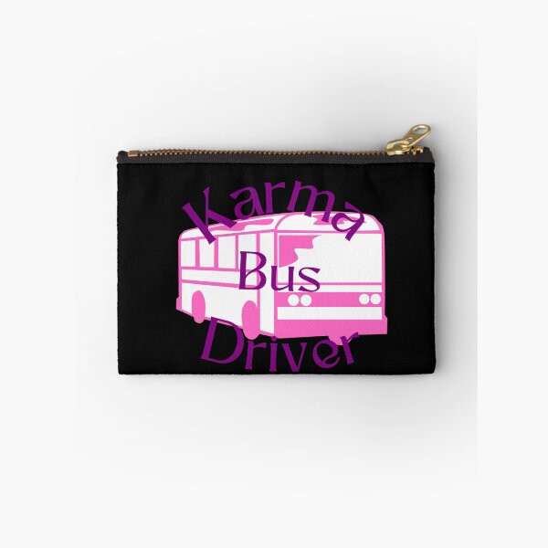 Item preview, Karma Bus Driver raspberry and violet designed and sold by MGuyerArt.