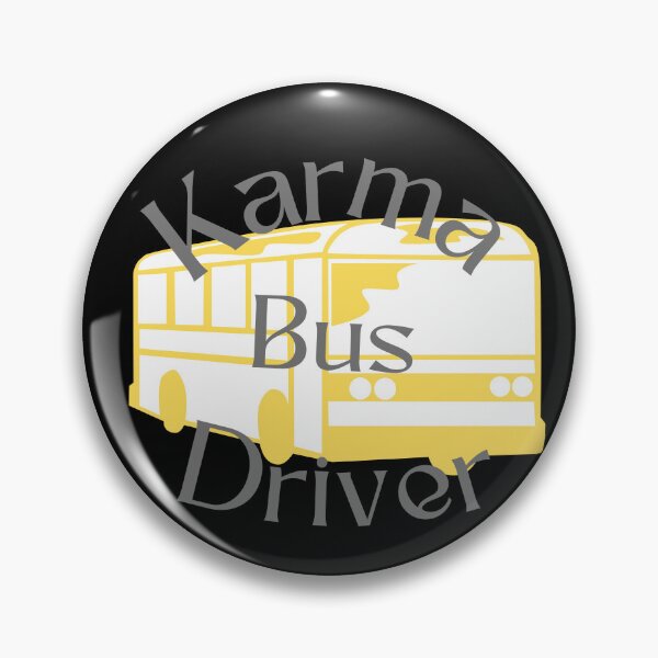 Item preview, Karma Bus Driver yellow and orange designed and sold by MGuyerArt.