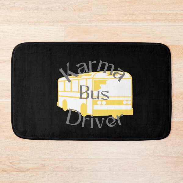 Item preview, Karma Bus Driver yellow and orange designed and sold by MGuyerArt.
