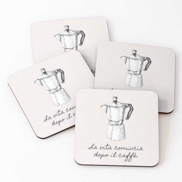 Item preview,  La vita comincia dopo il caffè designed and sold by omaeth303.