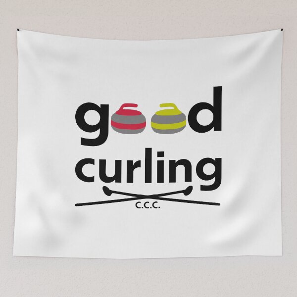 Item preview, Good Curling ver2 designed and sold by PiperDownTees.