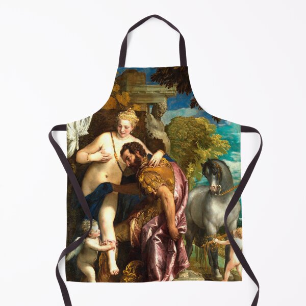 Item preview, Mars and Venus United by Love, Italien art, greek gods, restored painting designed and sold by Lady-Frost.