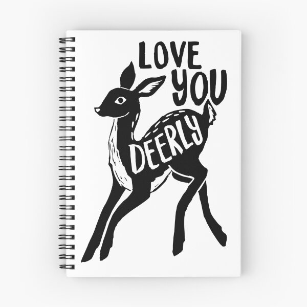 Item preview, Love You Deerly designed and sold by foxandfables.