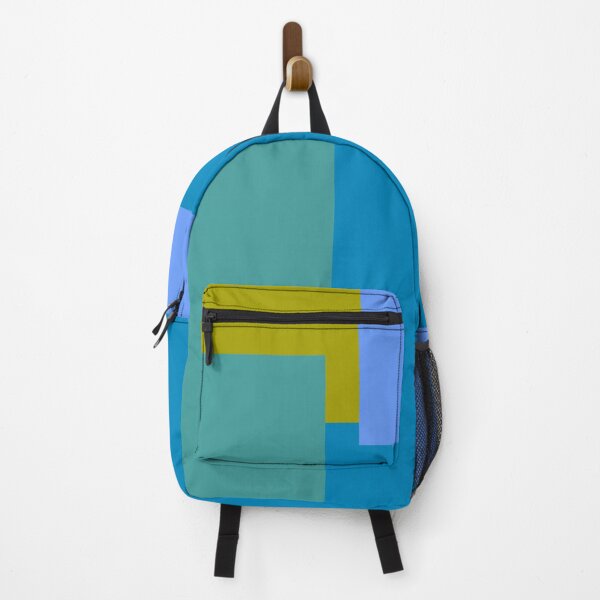 Item preview, Colour Block Therapy     : :     "Tetrachromat"     -    Acid Olive / Sky Blue / Teal / Oceanic Blue designed and sold by Spannerbagface.