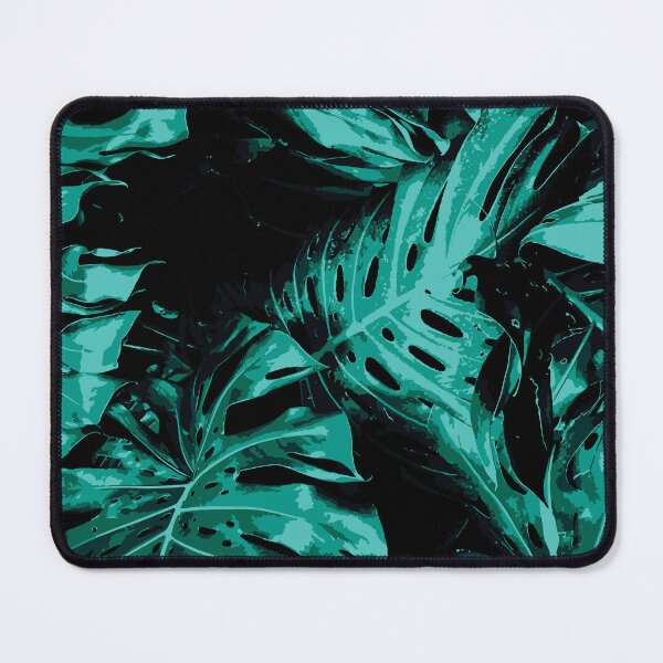 Item preview, Monstera pattern, Teal Monstera Leaves designed and sold by patternme.