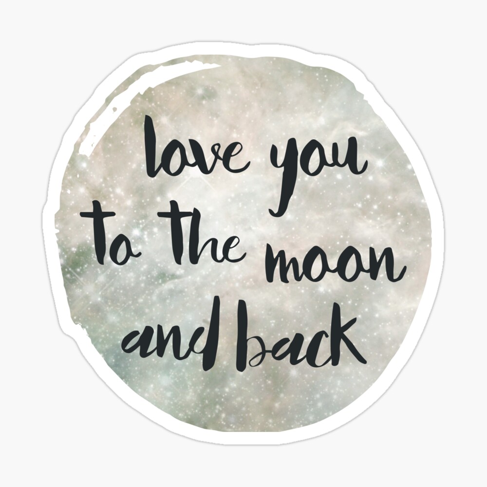 Love You to the Moon and Back Throw Pillow for Sale by redwoodandvine