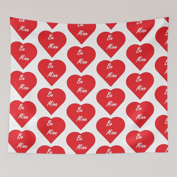 Item preview, Be Mine Valentin's Day Red Heart designed and sold by superchele.