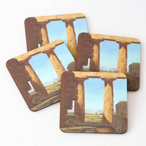 Item preview, Classical art Columns of the Temple of Neptune at Paestum designed and sold by Lady-Frost.