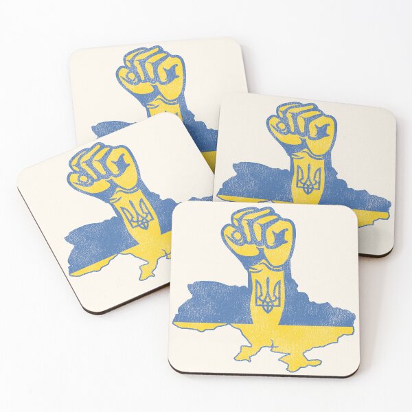 Item preview, Distressed Style Ukraine Strong Raised Fist designed and sold by acquiesce13.