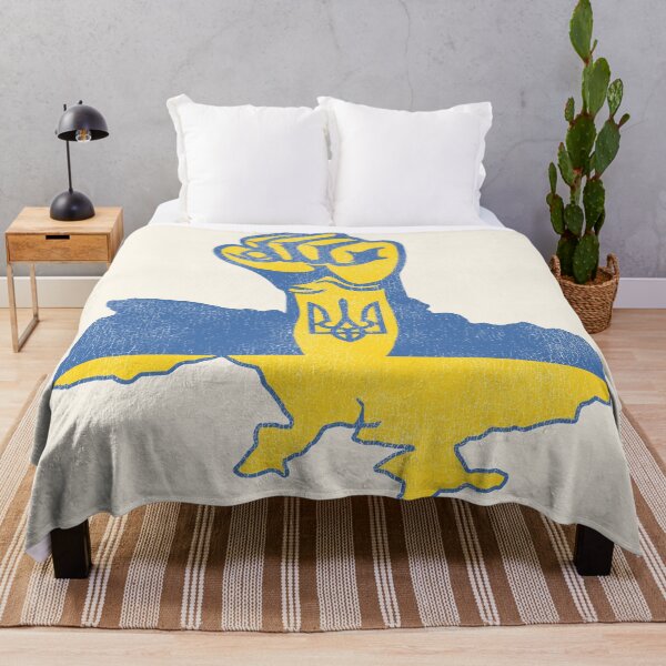Item preview, Distressed Style Ukraine Strong Raised Fist designed and sold by acquiesce13.