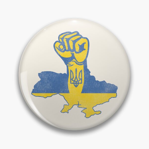 Item preview, Distressed Style Ukraine Strong Raised Fist designed and sold by acquiesce13.