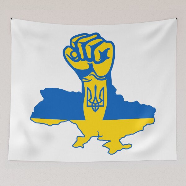 Item preview, Ukraine Strong Raised Fist designed and sold by acquiesce13.