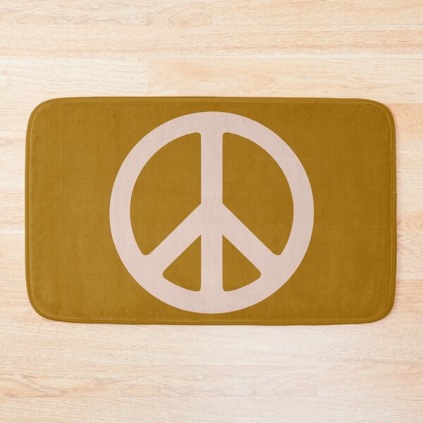 Item preview, Light brown and cream peace symbol  designed and sold by DemonicGloom.