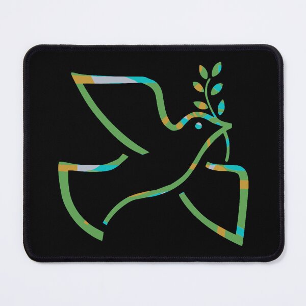 Item preview, Dove of Peace - green designed and sold by BTCelebration.