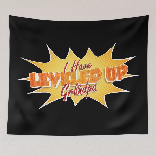 Item preview,  I Have Leveled Up To Grandpa Comic Style designed and sold by roleshop.