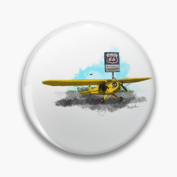 Item preview, Piper J3 Cub Phillips 66 Aviation designed and sold by Michael Garber.