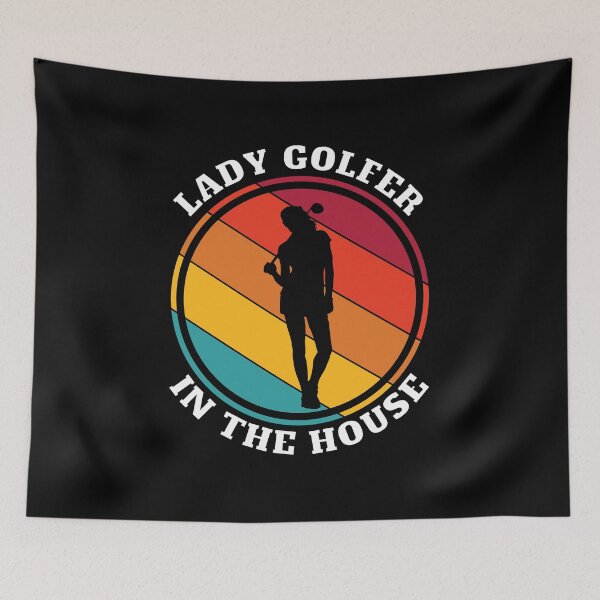 Item preview, Lady golfer in the house designed and sold by Phoenix-27.
