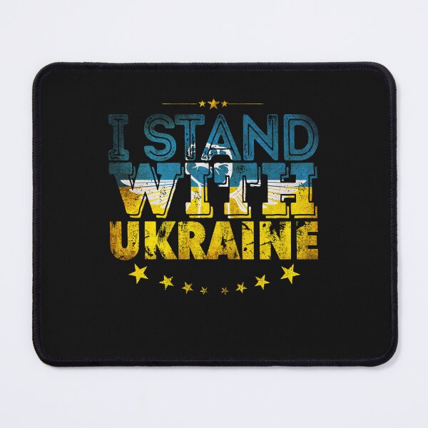 Item preview, I Stand With Ukraine Flag designed and sold by AJ DESIGN.