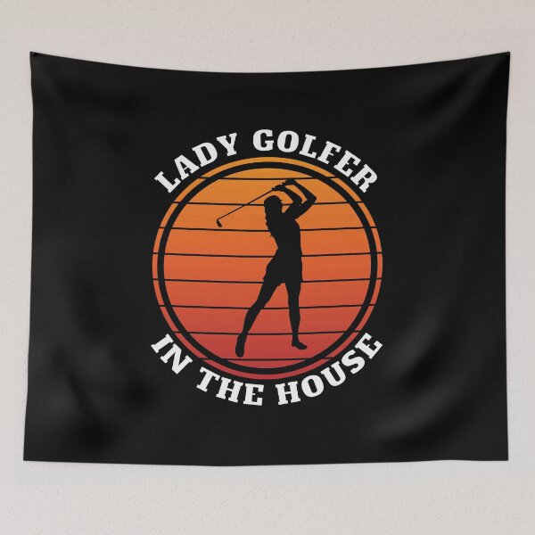 Item preview, Lady golfer in the house designed and sold by Phoenix-27.