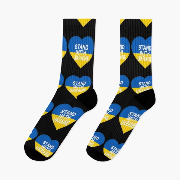 Item preview, Stand with Ukraine Decal, Ukraine Flag, Vinyl Decal designed and sold by SHOPNICHKA.