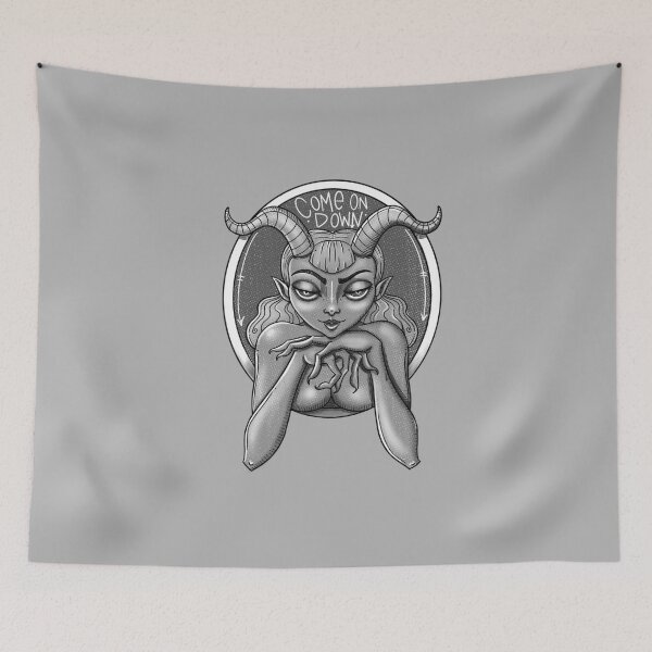 Item preview, Come On Down Sexy Lady Devil designed and sold by Jaimie C..