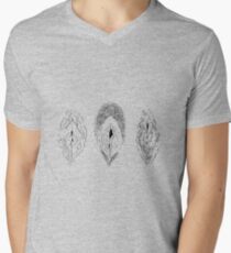 Camiseta de cuello en V Vulvettes.