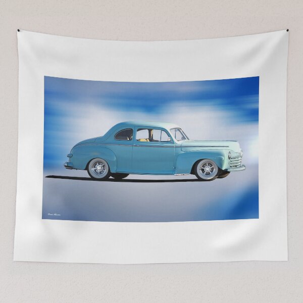 Item preview, 1947 Ford Deluxe 'Baby Blue' Coupe designed and sold by DaveKoontz.
