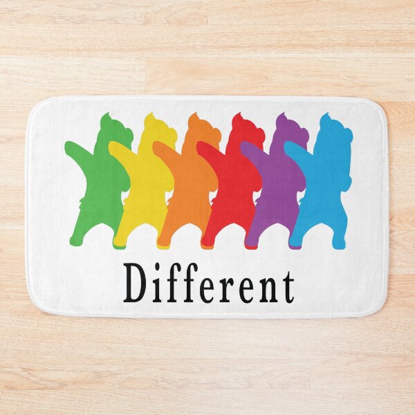 Item preview, Dare to be Different - Diversity is Stronger Than Prejudice - Gay Pride designed and sold by MauveMoves.