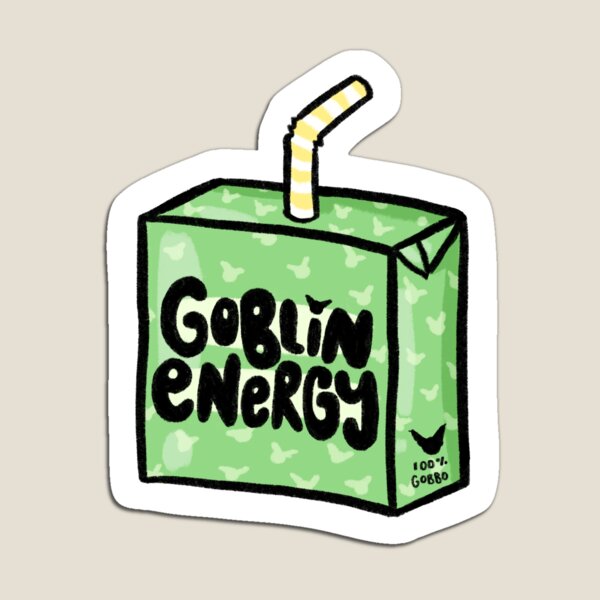 Vista previa del artículo con la obra «energía goblin FRESCA», diseñado y vendido por sleepiest.