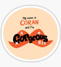 Coran The Gorgeous Man Sticker
