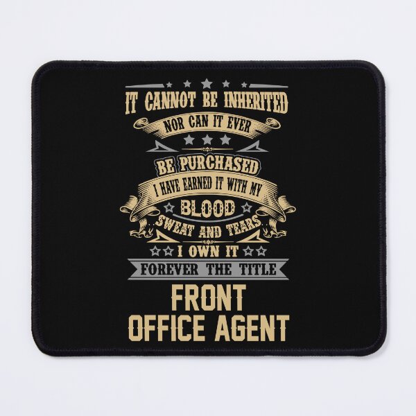 Item preview, Front Office Agent T Shirt - Forever The Title Job Gift Item Tee designed and sold by celiagomez456.