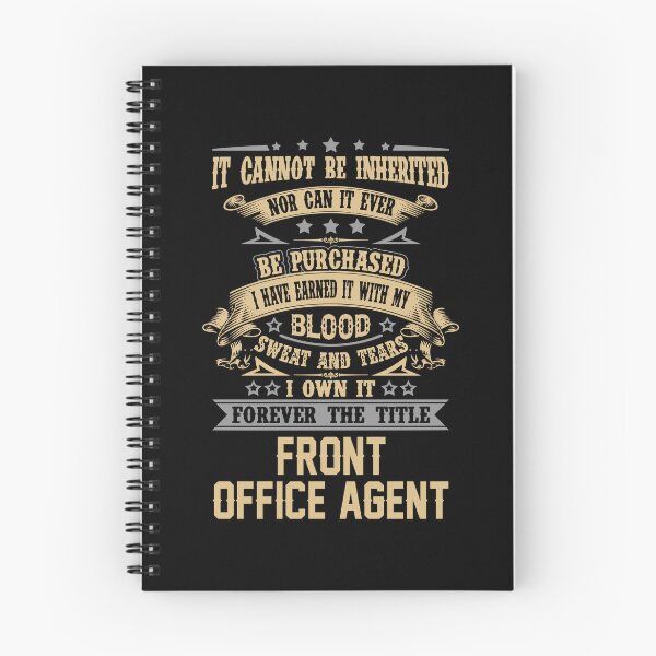 Item preview, Front Office Agent T Shirt - Forever The Title Job Gift Item Tee designed and sold by celiagomez456.