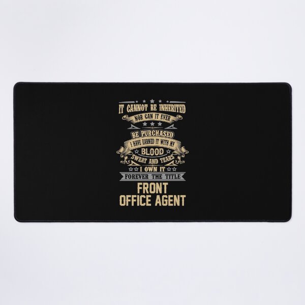 Item preview, Front Office Agent T Shirt - Forever The Title Job Gift Item Tee designed and sold by celiagomez456.
