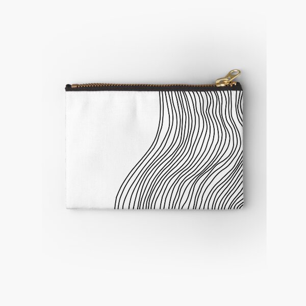 Item preview, Abstract Lines, Waves In Black And White designed and sold by HopefulFlower.